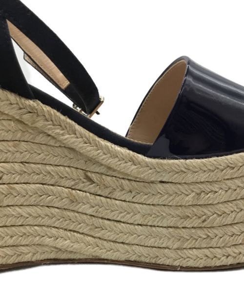 PELLICO SUNNY（ペリーコサニー）PELLICO SUNNY (ペリーコサニー) ウェッジソールサンダル ネイビー サイズ:36の古着・服飾アイテム