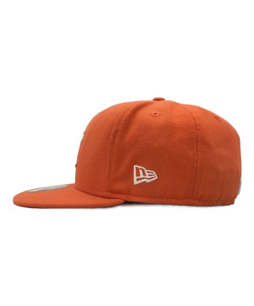 New Era（ニューエラ）New Era (ニューエラ) キャップ オレンジ サイズ:7 1/8の古着・服飾アイテム