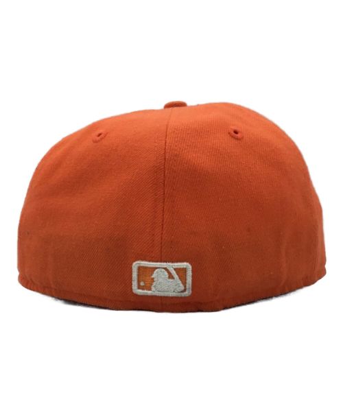 New Era（ニューエラ）New Era (ニューエラ) キャップ オレンジ サイズ:7 1/8の古着・服飾アイテム