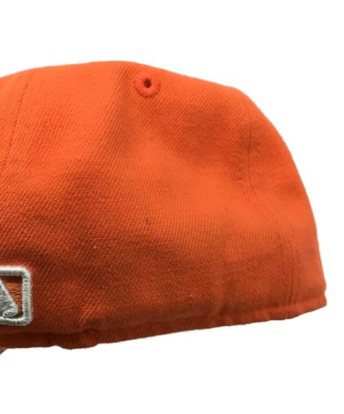 New Era（ニューエラ）New Era (ニューエラ) キャップ オレンジ サイズ:7 1/8の古着・服飾アイテム