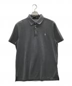 RLX RALPH LAURENアールエルエックスラルフローレン）の古着「カスタム スリム フィット パフォーマンス ポロシャツ」｜グレー