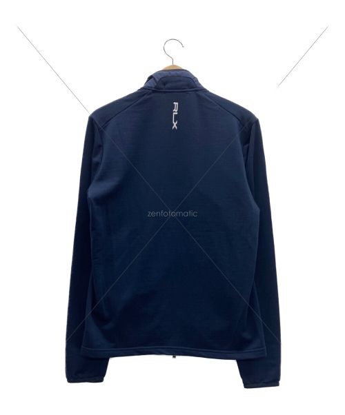RLX RALPH LAUREN（アールエルエックスラルフローレン）RLX RALPH LAUREN (アールエルエックスラルフローレン) ハイブリットモックネックジャケット ネイビー サイズ:Sの古着・服飾アイテム