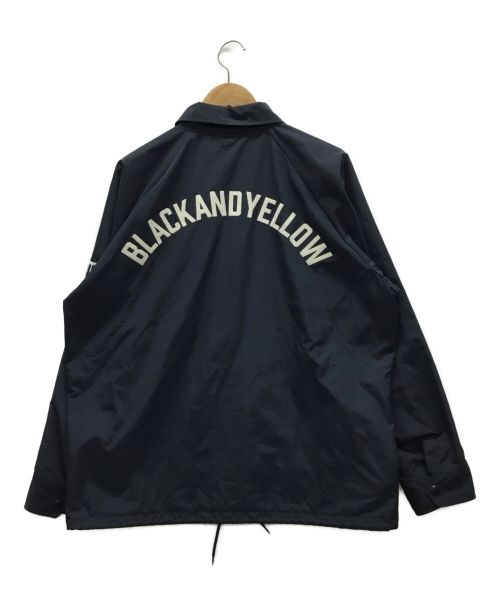 RATS（ラッツ）RATS (ラッツ) BLACK AND YELLOWコーチジャケット ネイビー サイズ:Lの古着・服飾アイテム