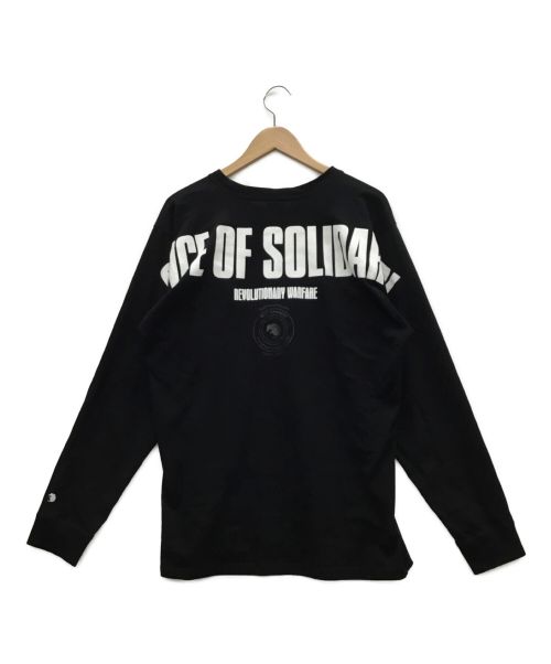 RATS（ラッツ）RATS (ラッツ) BIG LOGO L/S ブラック サイズ:Mの古着・服飾アイテム