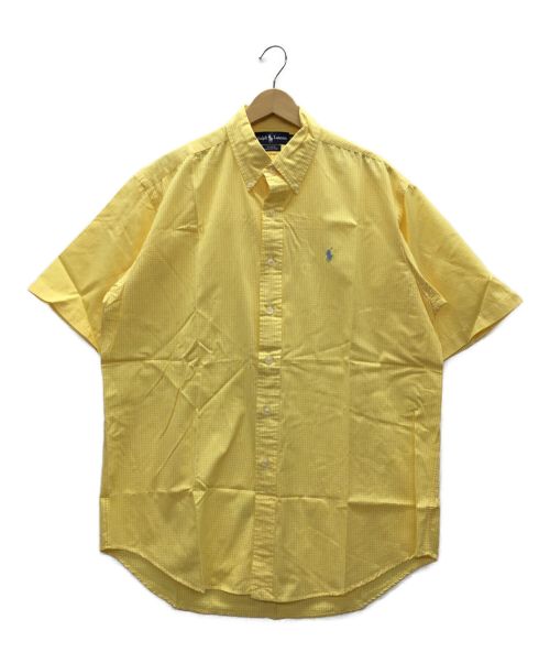 POLO RALPH LAUREN（ポロ・ラルフローレン）POLO RALPH LAUREN (ポロ・ラルフローレン) 半袖シャツ イエロー サイズ:Lの古着・服飾アイテム