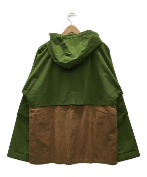 BONFIRE（ボンファイア）BONFIRE (ボンファイア) マウンテンパーカー グリーン×カーキ サイズ:L 未使用品の古着・服飾アイテム