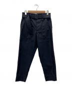 ISSEY MIYAKE MENイッセイミヤケメン）の古着「ストレートパンツ　20AW」｜ネイビー