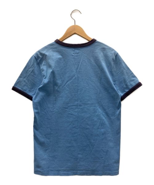 THE REAL McCOY'S（ザ・リアルマッコイズ）THE REAL McCOY'S (ザ・リアルマッコイズ) Tシャツ ブルー サイズ:38の古着・服飾アイテム