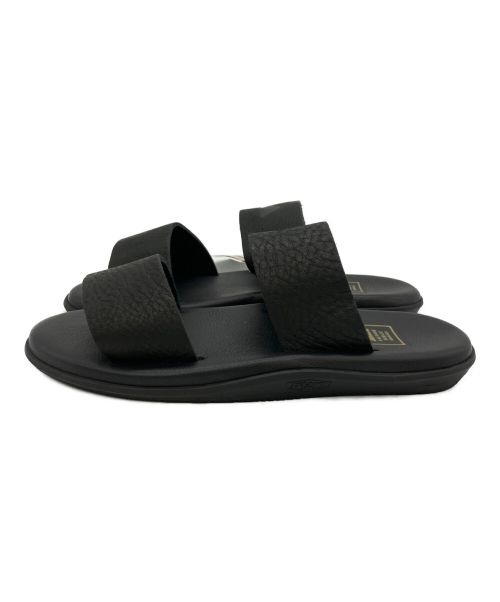 ISLAND SLIPPER（アイランドスリッパ）ISLAND SLIPPER (アイランドスリッパ) SALVAGE PUBLIC (サルベージパブリック) サンダル ブラック サイズ:7の古着・服飾アイテム