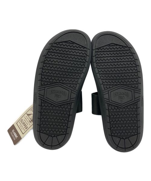 ISLAND SLIPPER（アイランドスリッパ）ISLAND SLIPPER (アイランドスリッパ) SALVAGE PUBLIC (サルベージパブリック) サンダル ブラック サイズ:7の古着・服飾アイテム