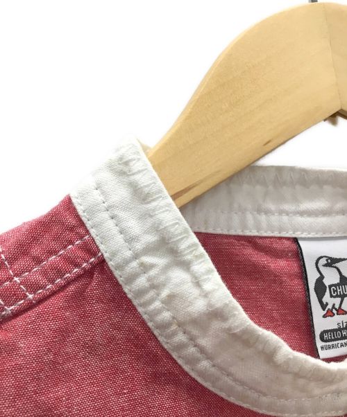 CHUMS（チャムス）CHUMS (チャムス) ハリケーンシャツ レッド サイズ:L 未使用品の古着・服飾アイテム