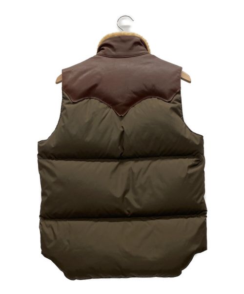 Rocky Mountain FeatherBed（ロッキーマウンテンフェザーベッド）Rocky Mountain FeatherBed (ロッキーマウンテンフェザーベッド) CHRISTY VEST ブラウン サイズ:38の古着・服飾アイテム