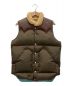 Rocky Mountain FeatherBed（ロッキーマウンテンフェザーベッド）の古着「CHRISTY VEST」｜ブラウン