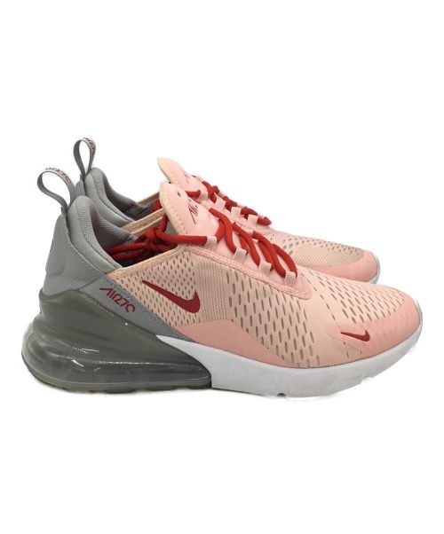NIKE ID（ナイキアイディー）NIKE ID (ナイキアイディー) AIR MAX 270 ピンク×グレー サイズ:27.5の古着・服飾アイテム
