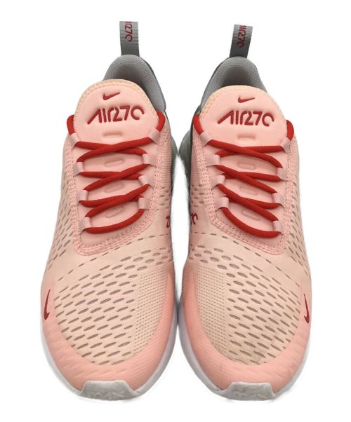 NIKE ID（ナイキアイディー）NIKE ID (ナイキアイディー) AIR MAX 270 ピンク×グレー サイズ:27.5の古着・服飾アイテム