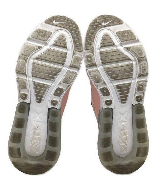 NIKE ID（ナイキアイディー）NIKE ID (ナイキアイディー) AIR MAX 270 ピンク×グレー サイズ:27.5の古着・服飾アイテム