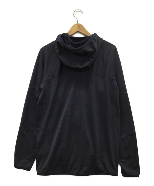 POLEWARDS（ポールワーズ）POLEWARDS (ポールワーズ) TECHFACE STRETCH HOODIE ネイビー サイズ:Mの古着・服飾アイテム