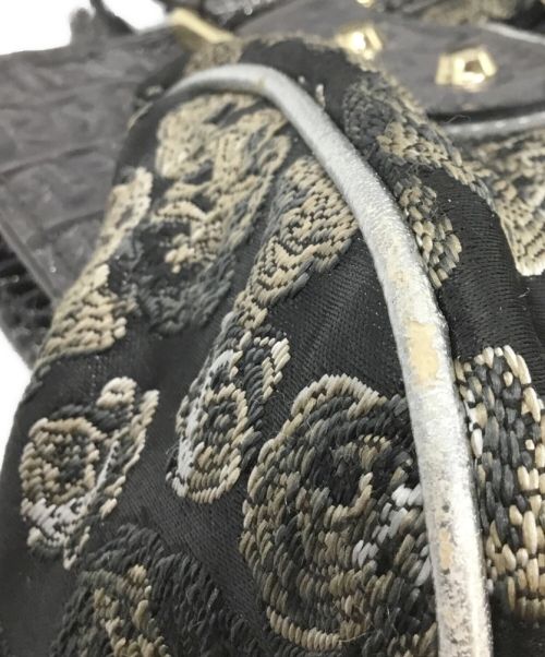 VIVAYOU（ビバユ）VIVAYOU (ビバユ) ビジューバッグ グレーの古着・服飾アイテム