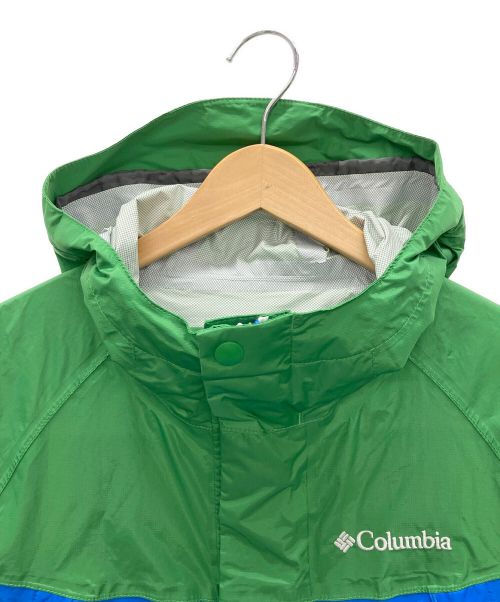 Columbia（コロンビア）Columbia (コロンビア) ワバシュジャケット グリーン×ブルー サイズ:Sの古着・服飾アイテム