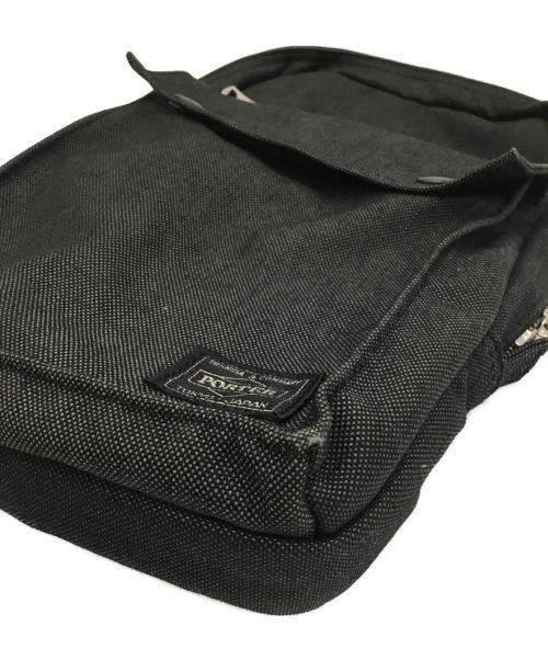 PORTER（ポーター）PORTER (ポーター) スモーキー ボディーバッグ ブラックの古着・服飾アイテム