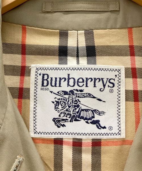 Burberry's（バーバリーズ）Burberry's (バーバリーズ) ステンカラーコート ホワイト サイズ:Lの古着・服飾アイテム