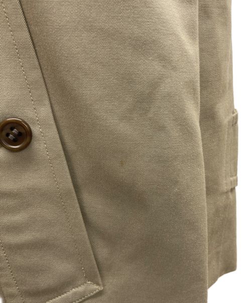 Burberry's（バーバリーズ）Burberry's (バーバリーズ) ステンカラーコート ホワイト サイズ:Lの古着・服飾アイテム