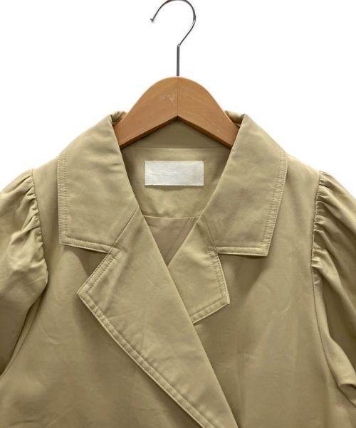 willfully（ウィルフリー）willfully (ウィルフリー) トレンチコート ベージュ サイズ:Freeの古着・服飾アイテム