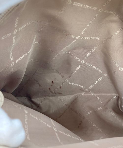 MICHAEL KORS（マイケル・コース）MICHAEL KORS (マイケルコース) ワンショルダーバッグ バニラの古着・服飾アイテム