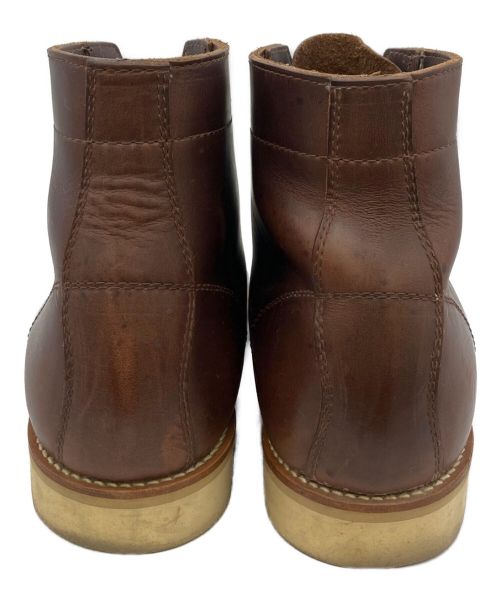 REVIVAL 90% PRODUCTS Varde77（リバイバルナインティパーセントプロダクツバイバルデセブンティセブン）REVIVAL 90% PRODUCTS Varde77 (リバイバルナインティパーセントプロダクツバイバルデセブンティセブン) レースアップブーツ ブラウン サイズ:26の古着・服飾アイテム