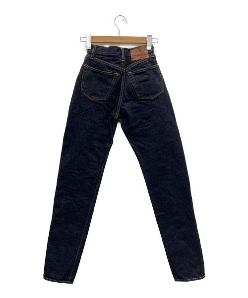 LENO&CO（-）LENO&CO (リノアンドコー) ボタンフライデニムパンツ ネイビーの古着・服飾アイテム