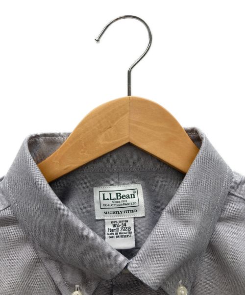 L.L.Bean（エルエルビーン）L.L.Bean (エルエルビーン) オックスフォードBDシャツ GNMTL GRAY サイズ:161/2-34 未使用品の古着・服飾アイテム