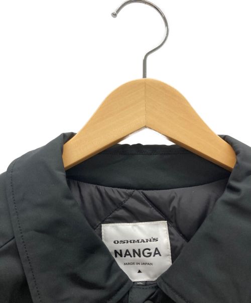 NANGA（ナンガ）NANGA (ナンガ) Oshman's (オッシュマンズ) ダウンコーチジャケット ブラック サイズ:XLの古着・服飾アイテム
