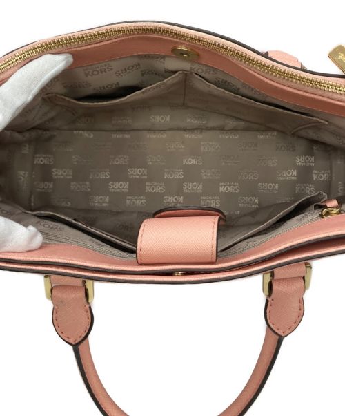 MICHAEL KORS（マイケルコース）MICHAEL KORS (マイケルコース) トートバッグ ピンクの古着・服飾アイテム