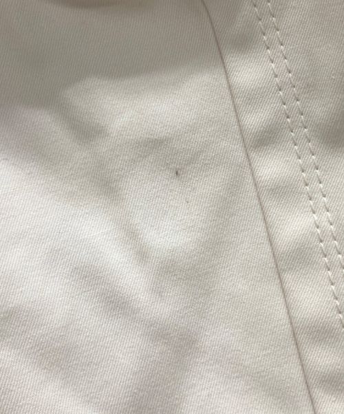 BURBERRY BLUE LABEL（バーバリー ブルー レーベル）BURBERRY BLUE LABEL (バーバリーブルーレーベル) トレンチコート ホワイト サイズ:40の古着・服飾アイテム