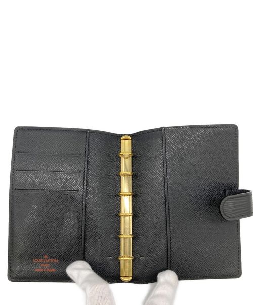 LOUIS VUITTON（ルイ ヴィトン）LOUIS VUITTON (ルイ ヴィトン) 手帳カバー ブラックの古着・服飾アイテム
