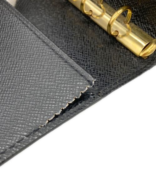 LOUIS VUITTON（ルイ ヴィトン）LOUIS VUITTON (ルイ ヴィトン) 手帳カバー ブラックの古着・服飾アイテム