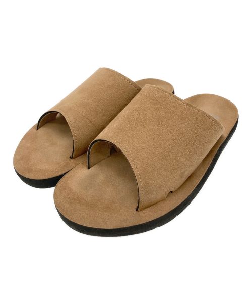 ISLAND SLIPPER（アイランドスリッパ）ISLAND SLIPPER (アイランドスリッパ) スウェードサンダル ベージュ サイズ:8の古着・服飾アイテム