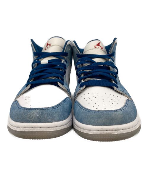 NIKE（ナイキ）NIKE (ナイキ) JORDAN 1 MID SE White/Hyper Royal-Red（エアジョーダン 1 ミッド SE ホワイト/ハイパー ロイヤル-レッド） White/Hyper Royal/Red サイズ:28の古着・服飾アイテム