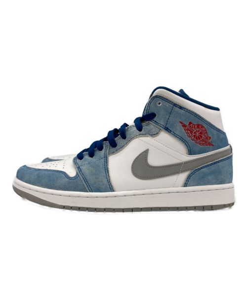 NIKE（ナイキ）NIKE (ナイキ) JORDAN 1 MID SE White/Hyper Royal-Red（エアジョーダン 1 ミッド SE ホワイト/ハイパー ロイヤル-レッド） White/Hyper Royal/Red サイズ:28の古着・服飾アイテム