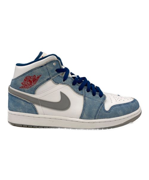 NIKE（ナイキ）NIKE (ナイキ) JORDAN 1 MID SE White/Hyper Royal-Red（エアジョーダン 1 ミッド SE ホワイト/ハイパー ロイヤル-レッド） White/Hyper Royal/Red サイズ:28の古着・服飾アイテム