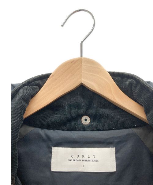 CURLY（カーリー）CURLY (カーリー) フーデッドジャケット ブラック サイズ:1の古着・服飾アイテム