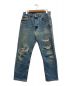 LEVI'S（リーバイス）の古着「ダメージ加工デニムパンツ」｜ブルー