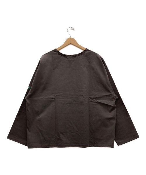 FDLT（エフディーエルティー）FDLT (エフディーエルティー) カットソー ブラウン サイズ:M 未使用品の古着・服飾アイテム