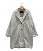 YAGGA VEGGAイェッカ ヴェッカ）の古着「チェスターコート」｜ライトグレー