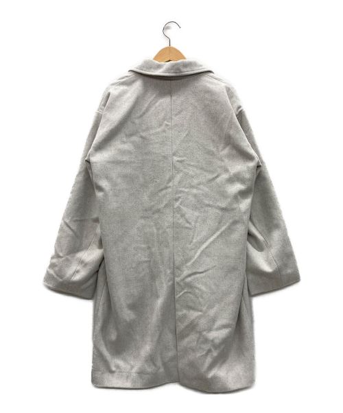 YAGGA VEGGA（イェッカ ヴェッカ）YAGGA VEGGA (イェッカ ヴェッカ) チェスターコート ライトグレー サイズ:Free 未使用品の古着・服飾アイテム