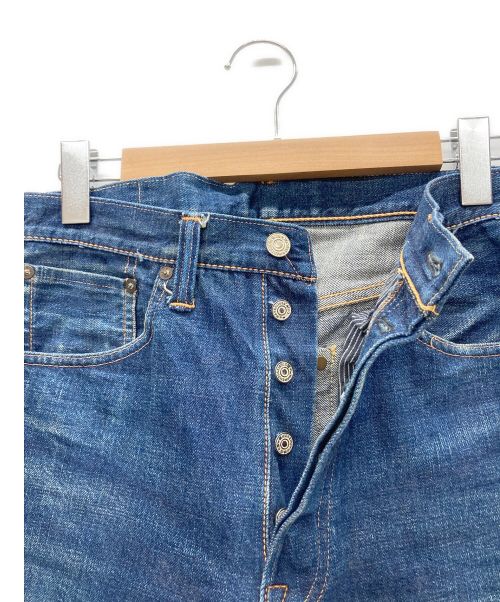 WAREHOUSE（ウエアハウス）WAREHOUSE (ウエアハウス) ボタンフライデニムパンツ ネイビー サイズ:W31の古着・服飾アイテム