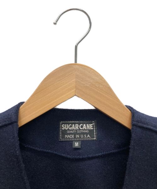 SUGER CANE（シュガーケーン）SUGER CANE (シュガーケーン) ウールベスト ネイビー サイズ:Mの古着・服飾アイテム