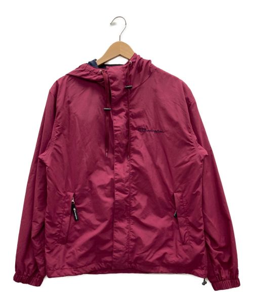 Champion（チャンピオン）Champion (チャンピオン) ナイロンパーカー エンジ サイズ:Mの古着・服飾アイテム