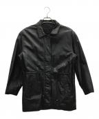 ROBOロボ）の古着「レザージャケット」｜ブラック