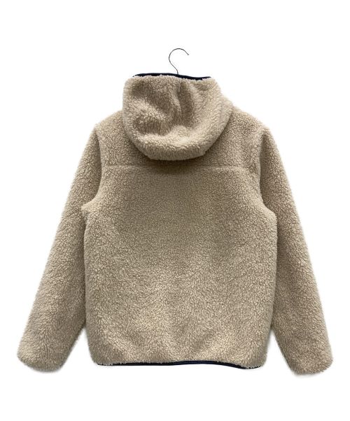 Patagonia（パタゴニア）Patagonia (パタゴニア) ボアジャケット ホワイト×ネイビー サイズ:表記なしの古着・服飾アイテム